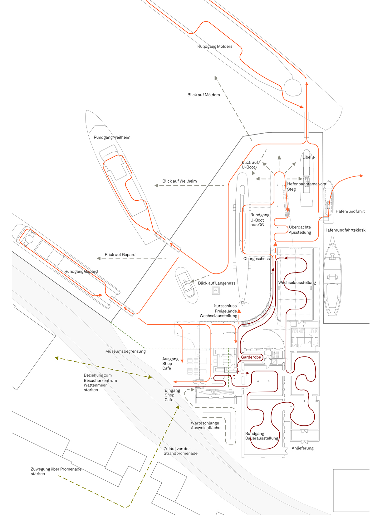 Marinemuseum 3. Preis POOL LEBER ARCHITEKTEN